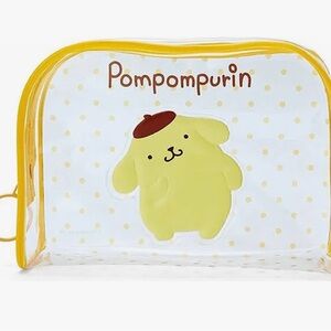 Sanrio Pompom clear vinyl pouch